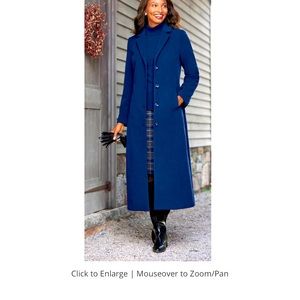 Chadwick Wool blend long coat